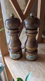 Marlux - Zout- en pepervaatjes (2) - massief bos -, Antiek en Kunst, Antiek | Keukenbenodigdheden