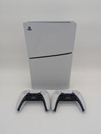 Playstation 5 Slim | Disk Drive | 2 Controllers, Ophalen of Verzenden, Zo goed als nieuw, Playstation 5