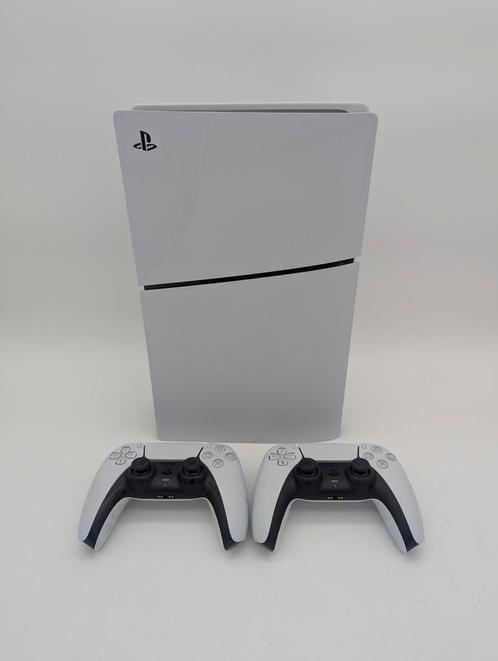 Playstation 5 Slim | Disk Drive | 2 Controllers, Spelcomputers en Games, Spelcomputers | Sony PlayStation 5, Zo goed als nieuw