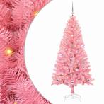 vidaXL Kerstboom met 150 LED met standaard Roze 150 cm PVC, Diversen, Kerst, Verzenden, Nieuw