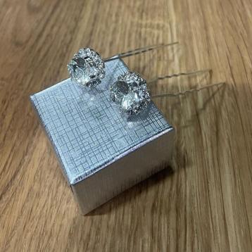 PaCaZa - Hairpins - Grote Kristal & Diamantjes - 5 stuks...
