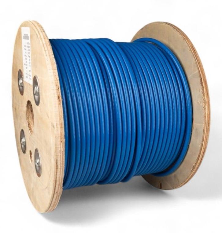 Staalkabel blauw geplastificeerd 6/8 voor mestschuiven, Doe-het-zelf en Verbouw, IJzerwaren en Bevestigingsmiddelen, Verzenden