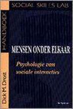 Mensen onder elkaar / Handboeken Social Skills Lab / 1, Boeken, Verzenden, Gelezen, D.M. Drost