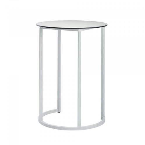 Statafel Kubo Curve | Aluminium/Volkern | Wit | Ø80 x 110 c, Zakelijke goederen, Horeca | Keukenapparatuur, Verzenden