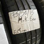 2 x Hankook Kinergy Eco 175-50-15 Zomerbanden 4,5mm, Auto-onderdelen, Banden en Velgen, Gebruikt, 15 inch, 175 mm, Ophalen of Verzenden