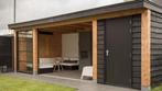 ALL-IN DEAL - Plat dak overkapping met schuur van 7x3m!, Tuin en Terras, Overkappingen, Ophalen of Verzenden, Nieuw, Veranda