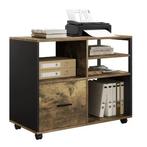 Verrijdbare Archiefkast met Laden – Industriële Printertafel, Verzenden, Nieuw in verpakking