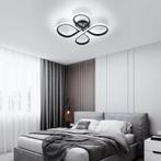 Bloemvormige LED plafondlamp 45W koel wit zwart, Huis en Inrichting, Lampen | Plafondlampen, Verzenden, Nieuw