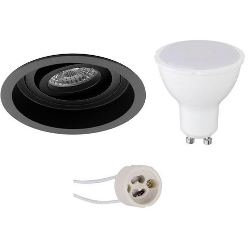 Voordeelset LED Spot Set - Pragmi Domy Pro - GU10 Fitting -, Huis en Inrichting, Lampen | Spots, Plafondspot of Wandspot, Nieuw