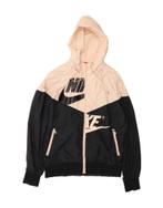 NIKE Womens Oversized Graphic Rain Jacket UK 10 Small Black, Kleding | Dames, Jassen | Winter, Verzenden, Nieuw