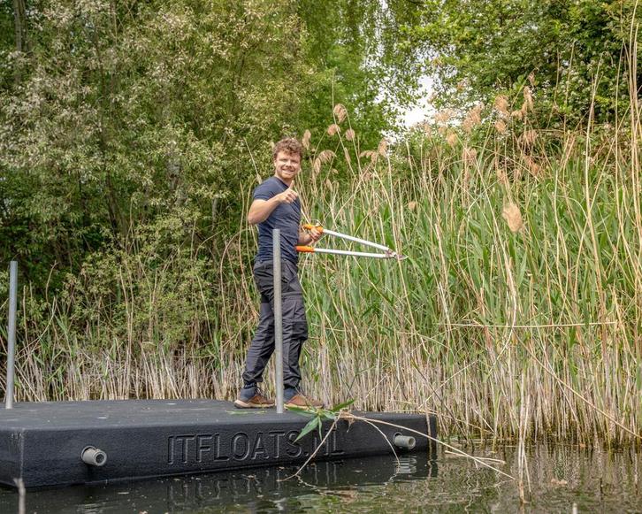 Lichtgewicht Werkvlot / Werkponton Kopen of Huren 300x124 cm, Watersport en Boten, Overige Watersport en Boten, Nieuw, Ophalen of Verzenden