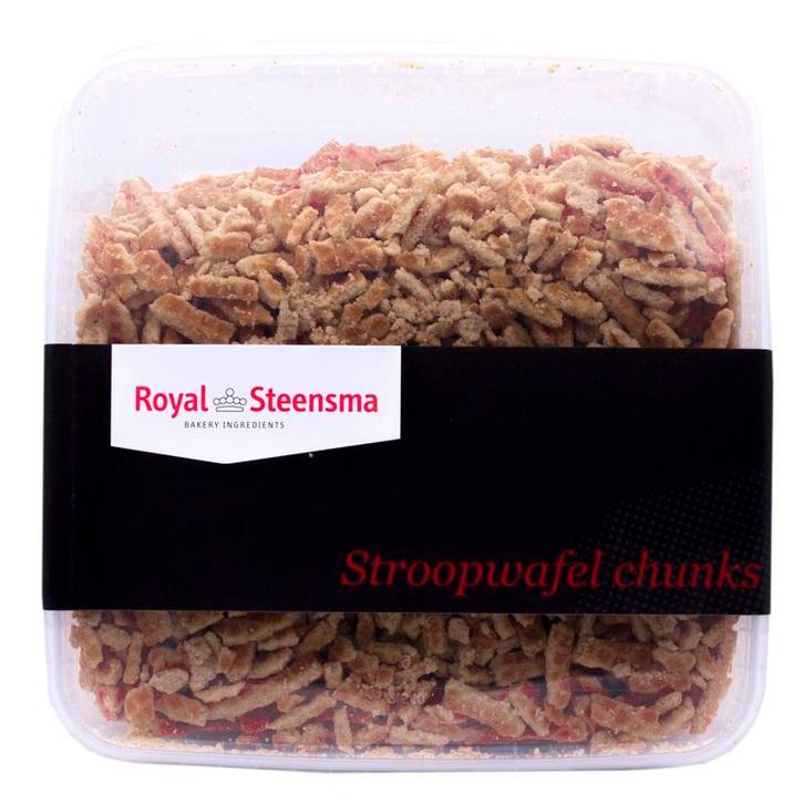 Stroopwafel Chunks 700 gram, Hobby en Vrije tijd, Taarten en Cupcakes maken, Nieuw, Verzenden