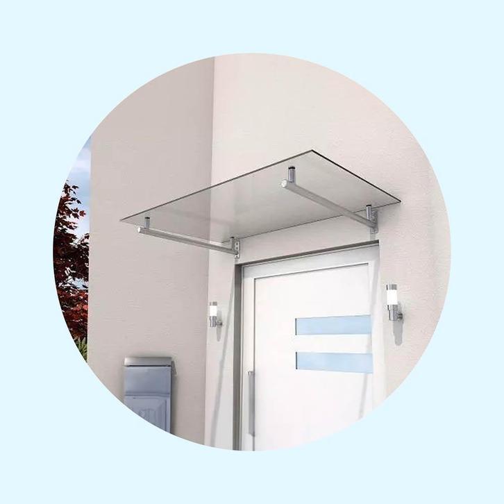 Gutta deurluifel HD 160x80x19,5 cm edelstaal-optiek, Doe-het-zelf en Verbouw, Kozijnen en Schuifpuien, Overige typen, Nieuw, Verzenden