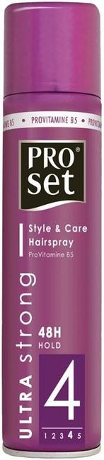PROSET ULTRA STRONG HAIRSPRAY HAARLAK SPUITBUS 300 ML, Verzenden, Nieuw