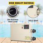 11KW Electric Water Heater for Outdoor Swimming Pools, Adjus