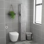 Badkamerkast 25x25x170 cm spaanplaat betongrijs (Interieur), Nieuw, Verzenden