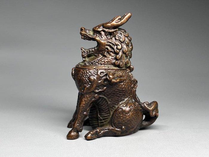 Wierookbrander - Kirin (, Qilin) wierookbrander — klein, Antiek en Kunst, Antiek | Speelgoed