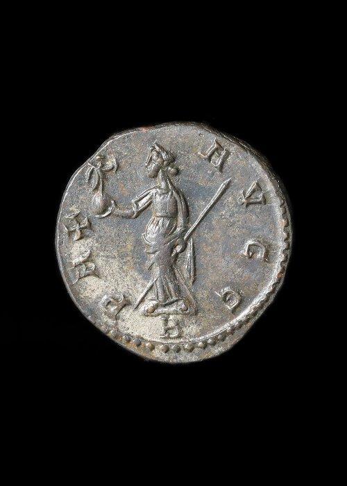 Oud-Romeins Brons Antoninianus van Maximianus (Zonder, Antiek en Kunst, Antiek | Overige Antiek