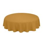 Tafelkleden  Rond Gold Geel 300cm Ø - Treb SP, Huis en Inrichting, Tafelkleden, Verzenden, Nieuw