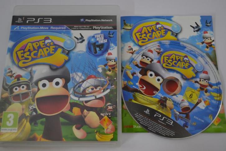 Ape Escape (PS3), Spelcomputers en Games, Games | Sony PlayStation 3, Zo goed als nieuw, Verzenden