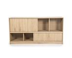 Dressoir Milo 180x42cm - naturel | Eleonora, Huis en Inrichting, Ophalen of Verzenden, Nieuw