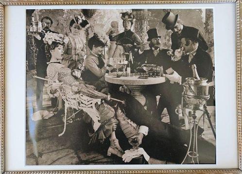 Michael Joseph - Swigging champagne under the table, in, Antiek en Kunst, Kunst | Schilderijen | Modern