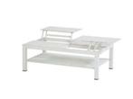 Taste by 4 seasons outdoor coffeetable vallarta white, Nieuw, Aluminium, Bijzettafel, Loungeset