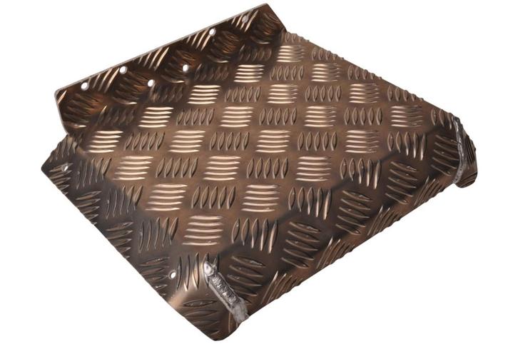 Half spatbord rechts 310x290 mm - geschikt voor Hapert, Auto diversen, Aanhangwagen-onderdelen, Ophalen of Verzenden