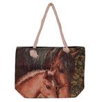 Grote tas Hoofd van Paard met Veulen - 46x33cm NIEUW, Ophalen of Verzenden, Nieuw