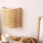 Rotan Wandlamp –Boho Sfeerverlichting voor Slaapkamer en Woo, Huis en Inrichting, Verzenden, Nieuw