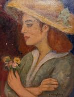 Berthold Klinghofer (1899-1975) - Ritratto di donna con