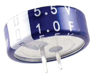 Supercondensator, 1F - 5.5V - 1 stuk, Hobby en Vrije tijd, Elektronica-componenten, Verzenden