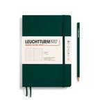 Leuchtturm Notitieboek A5 Softcover Forest Green Gestippeld, Verzenden, Nieuw