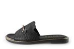 DSTRCT Slippers in maat 39 Zwart | 10% extra korting, Kleding | Dames, Schoenen, Slippers, Verzenden, Zwart, DSTRCT