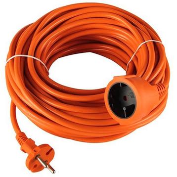 Blow Tuinverlengkabel Oranje - 20 meter - PVC - 2x1.5mm² - beschikbaar voor biedingen