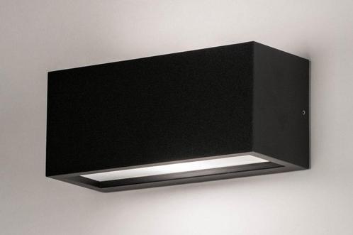 Rietveld Wandlampen - Zwart - Kunststof, Aluminium, Huis en Inrichting, Lampen | Wandlampen, Verzenden