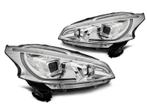 Peugeot 208 4-12 tot 6-15 LEDtube koplampen Chrome, Verzenden, Nieuw, Universele onderdelen