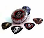 Blikje + plectrums met afbeelding van een skellet, Ophalen of Verzenden, Nieuw