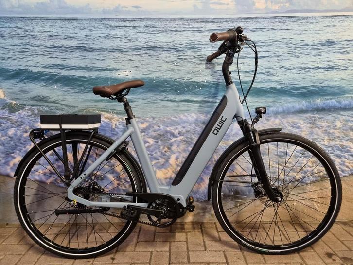 Qwic Inter Tour, 175-185cm, riemaandrijving, Fietsen en Brommers, Elektrische fietsen, Nieuw, 55 tot 59 cm, Qwic, 50 km per accu of meer