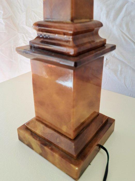 Tafellamp - Albast - basis van albast lamp, Antiek en Kunst, Curiosa en Brocante