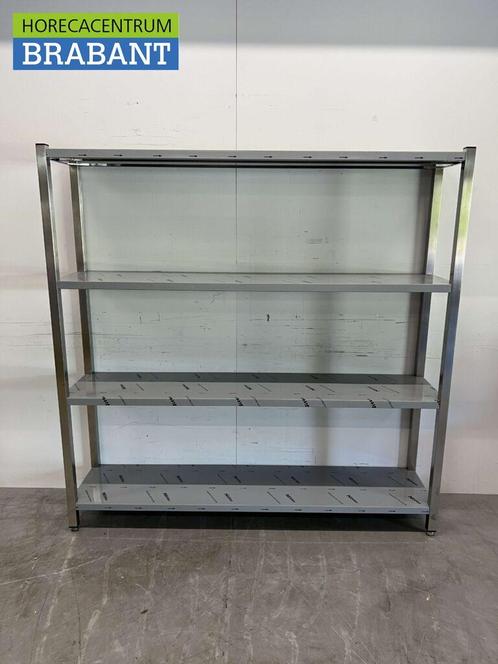 RVS Opbergrek Rek Stelling Premium-line 180 x 40 x 180 cm, Zakelijke goederen, Horeca | Keukenapparatuur, Nieuw in verpakking
