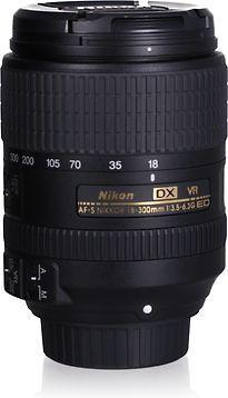 Nikon AF-S NIKKOR 18-300 mm F3.5-6.3 ED G VR DX 67 mm filter, Audio, Tv en Foto, Fotografie | Lenzen en Objectieven, Telelens