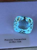 1 pcs Blauw, Groen Paraiba toermalijn - 23.55 ct -, Nieuw