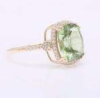 Zonder Minimumprijs - Ring - 14 karaat Geel goud - 4.01ct., Sieraden, Tassen en Uiterlijk, Ringen, Nieuw