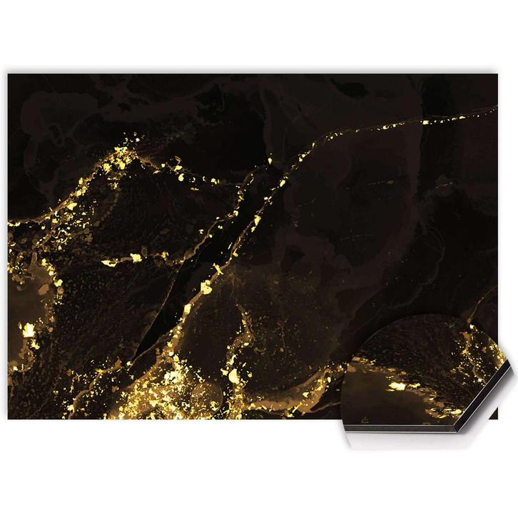 Gilded Marble Spatscherm, Huis en Inrichting, Keuken | Keukenelementen, Nieuw, Verzenden