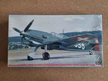 Hasegawa 09164 Bf109E-3 Swiss Air Force 1:48 SEALED beschikbaar voor biedingen