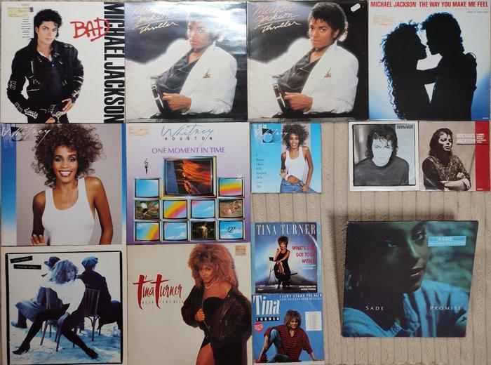 Michael Jackson, Tina Turner, Whitney Houston - Diverse, Cd's en Dvd's, Vinyl Singles