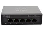 Bieden: Cisco SF 100D-05 5-port ethernet switch, Ophalen of Verzenden, Nieuw, Kabel of Apparatuur