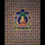 Thangka met afbeelding van Shakyamuni Boeddha - Tibet -