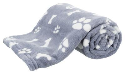 Trixie Hondendeken Kenny Fleece Bot / Pootjes Blauw - 75X50, Dieren en Toebehoren, Dierenvoeding, Verzenden